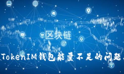 解决TokenTokenIM钱包能量不足的问题及提升方法