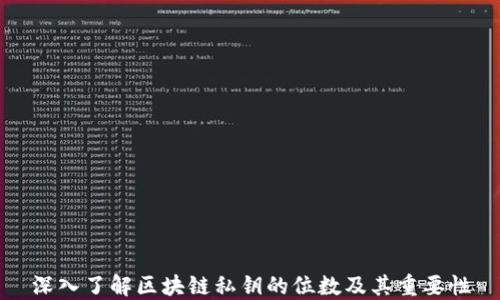 
深入了解区块链私钥的位数及其重要性